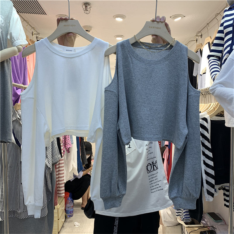 Damen Crop- Langärmlig Norvielle - Norvielle