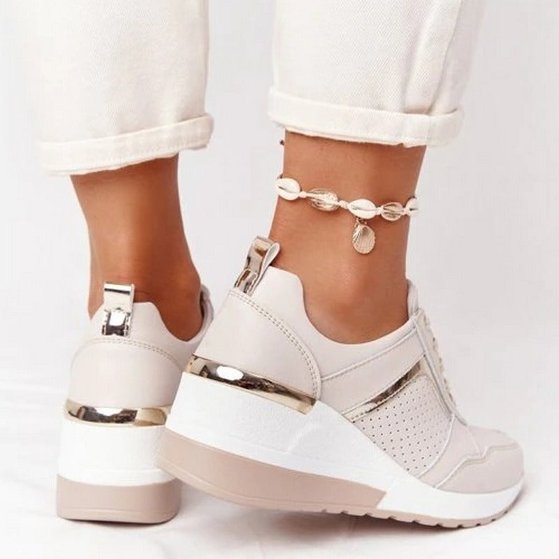 Norvielle Damen Sneaker Bequem - Norvielle