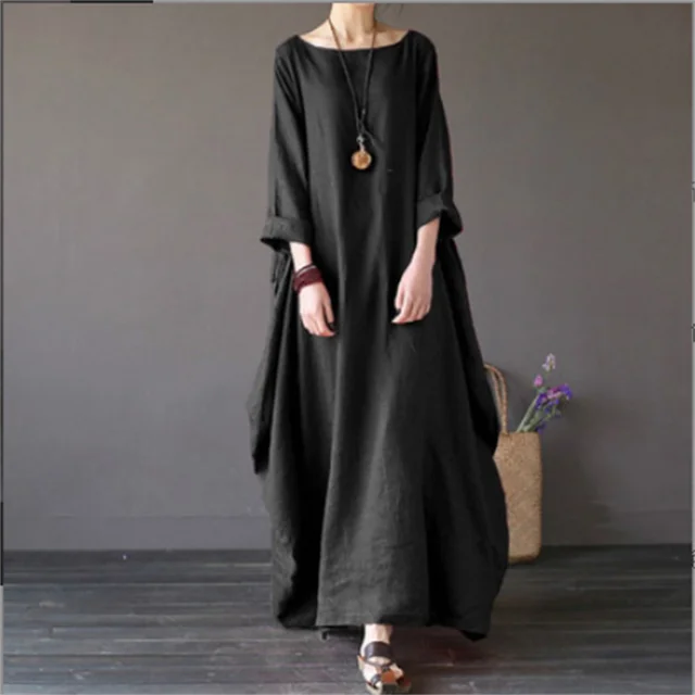 Damen Baumwollkleid Komfort