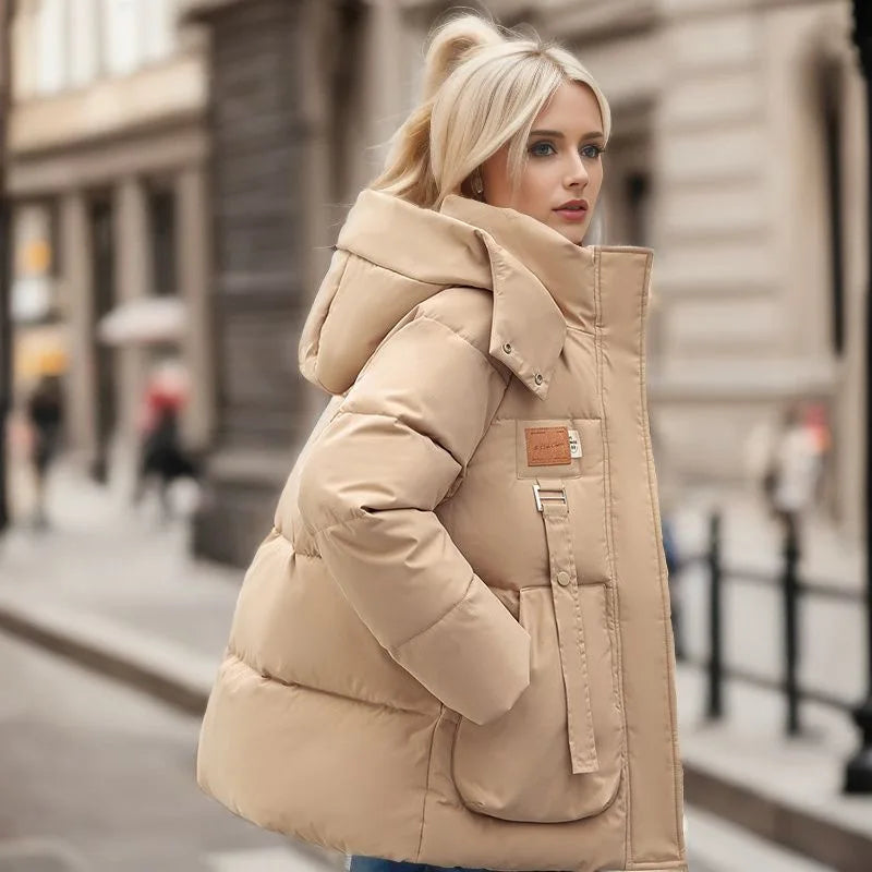 Norvielle Damen Klassische Pufferjacke - Norvielle