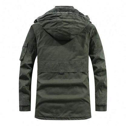 Byron Damen Fleecejacke Kapuze Bequem Grün