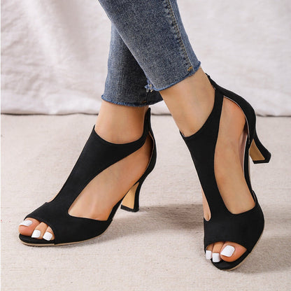 Norvielle Damen Stiletto Schuhe Hochhackig