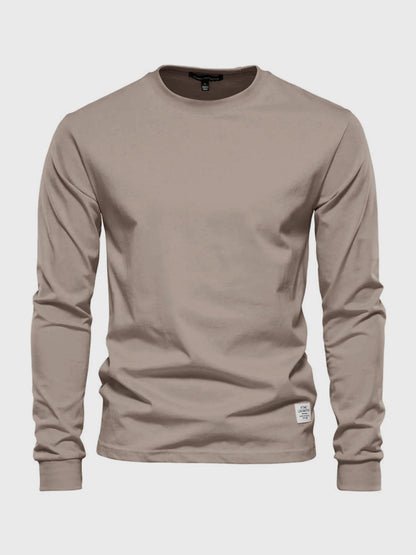 Russell Herren Sweatshirt Rundhals Baumwolle Klassisch - Norvielle