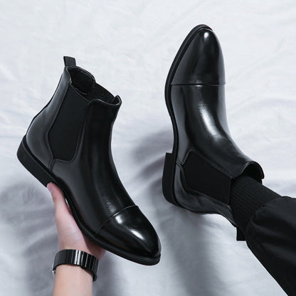 Norvielle Herren Stiefel Stil Lederschaft