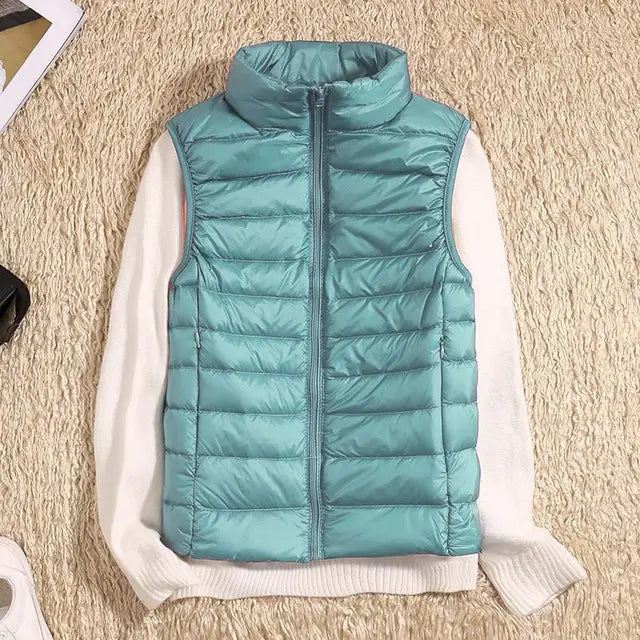 Damen Warme Steppweste Winter