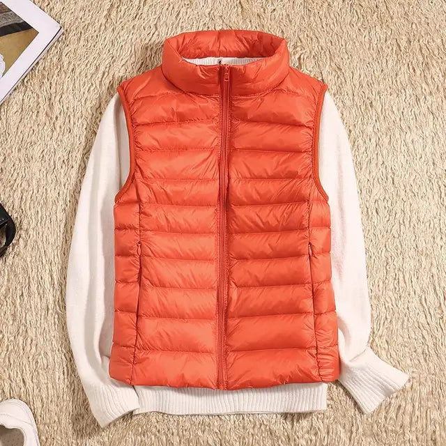 Damen Warme Steppweste Winter