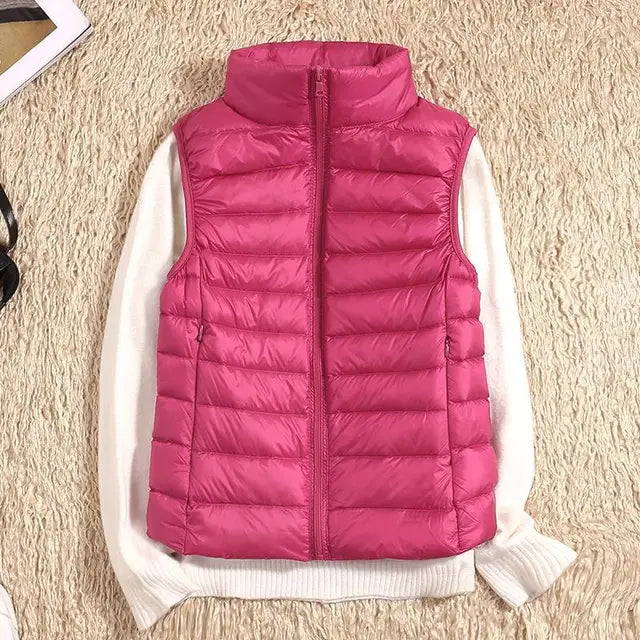 Damen Warme Steppweste Winter