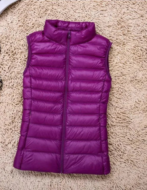 Damen Warme Steppweste Winter