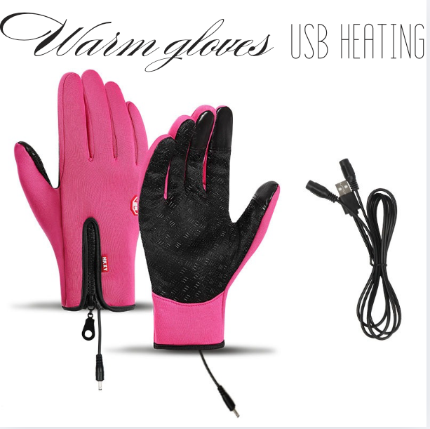 Wasserdichte Heizhandschuhe USB Touchscreen