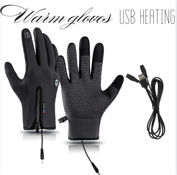 Wasserdichte Heizhandschuhe USB Touchscreen