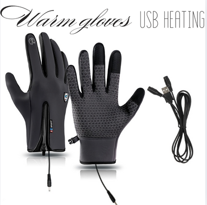 Wasserdichte Heizhandschuhe USB Touchscreen
