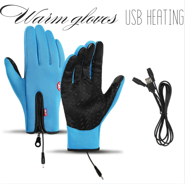 Wasserdichte Heizhandschuhe USB Touchscreen