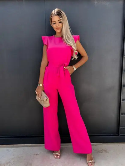 Norvielle Damen Jumpsuit Elegant Hochzeit