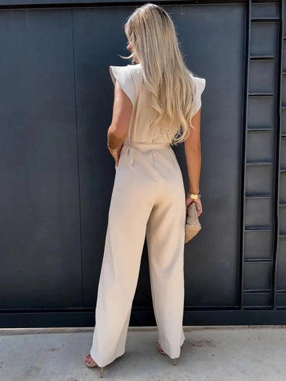 Norvielle Damen Jumpsuit Elegant Hochzeit