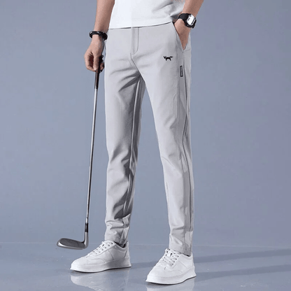 Herren Golfhosen Norvielle Stretch Baumwolle Beige