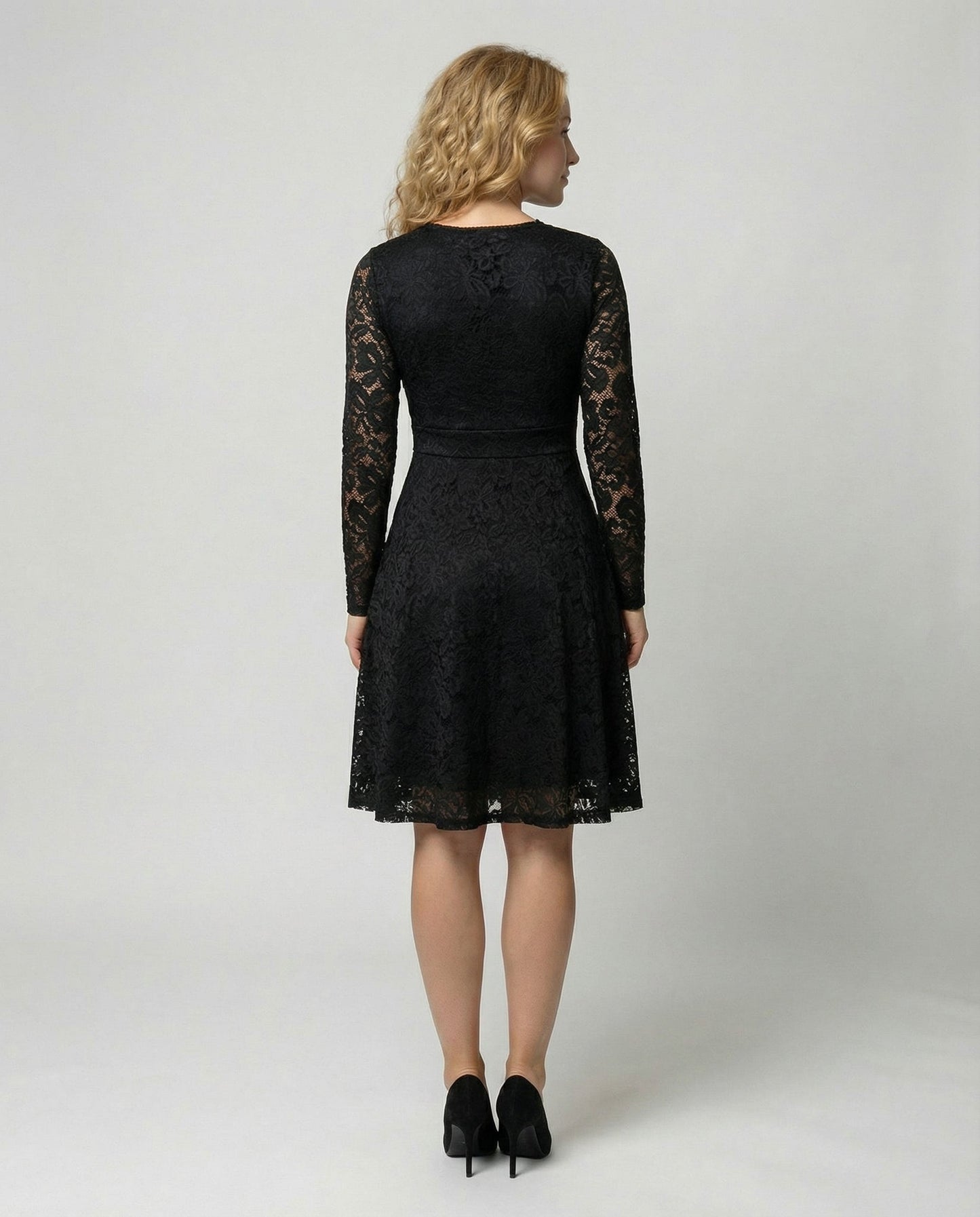 Damen Spitzenkleid Elegant Norvielle
