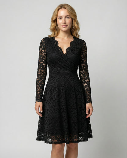 Damen Spitzenkleid Elegant Norvielle - Norvielle