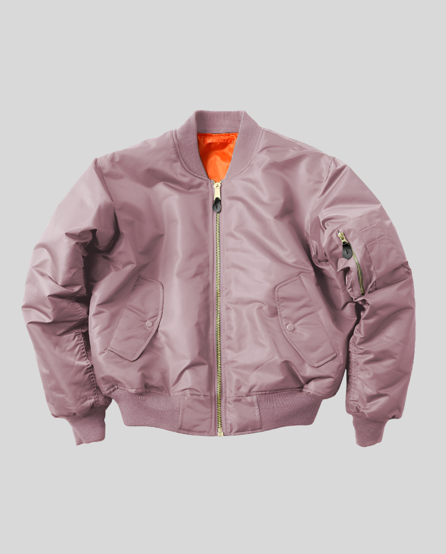 Damen Klassische Bomberjacke
