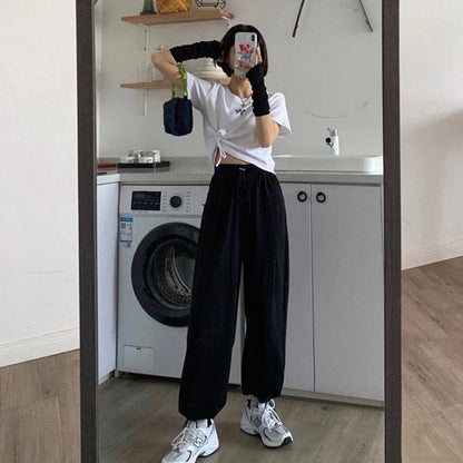 Damen Cropped mit Knotendetail und Trägern