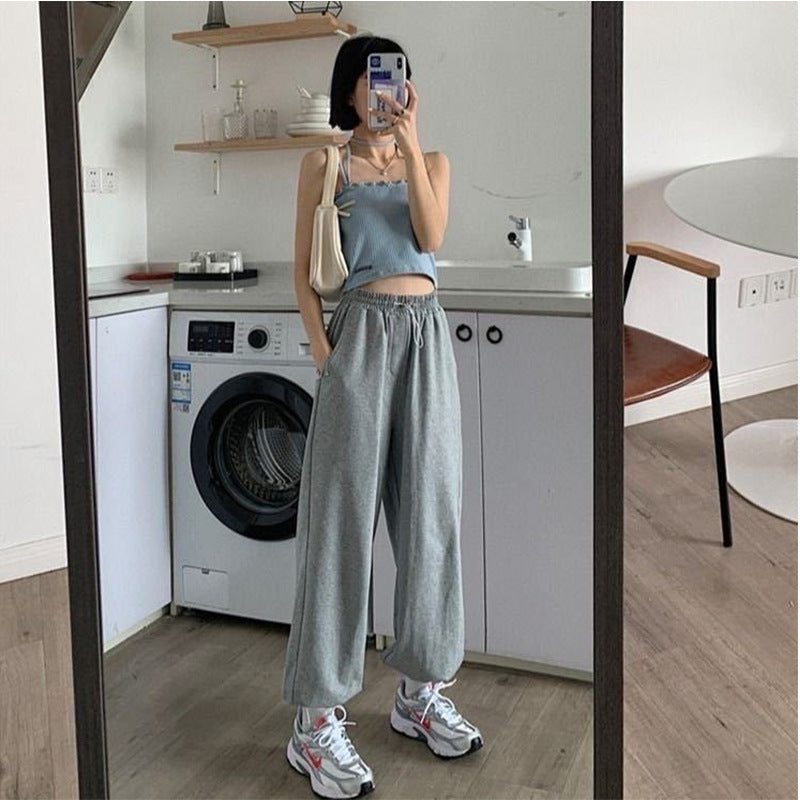 Damen Cropped mit Knotendetail und Trägern - Norvielle