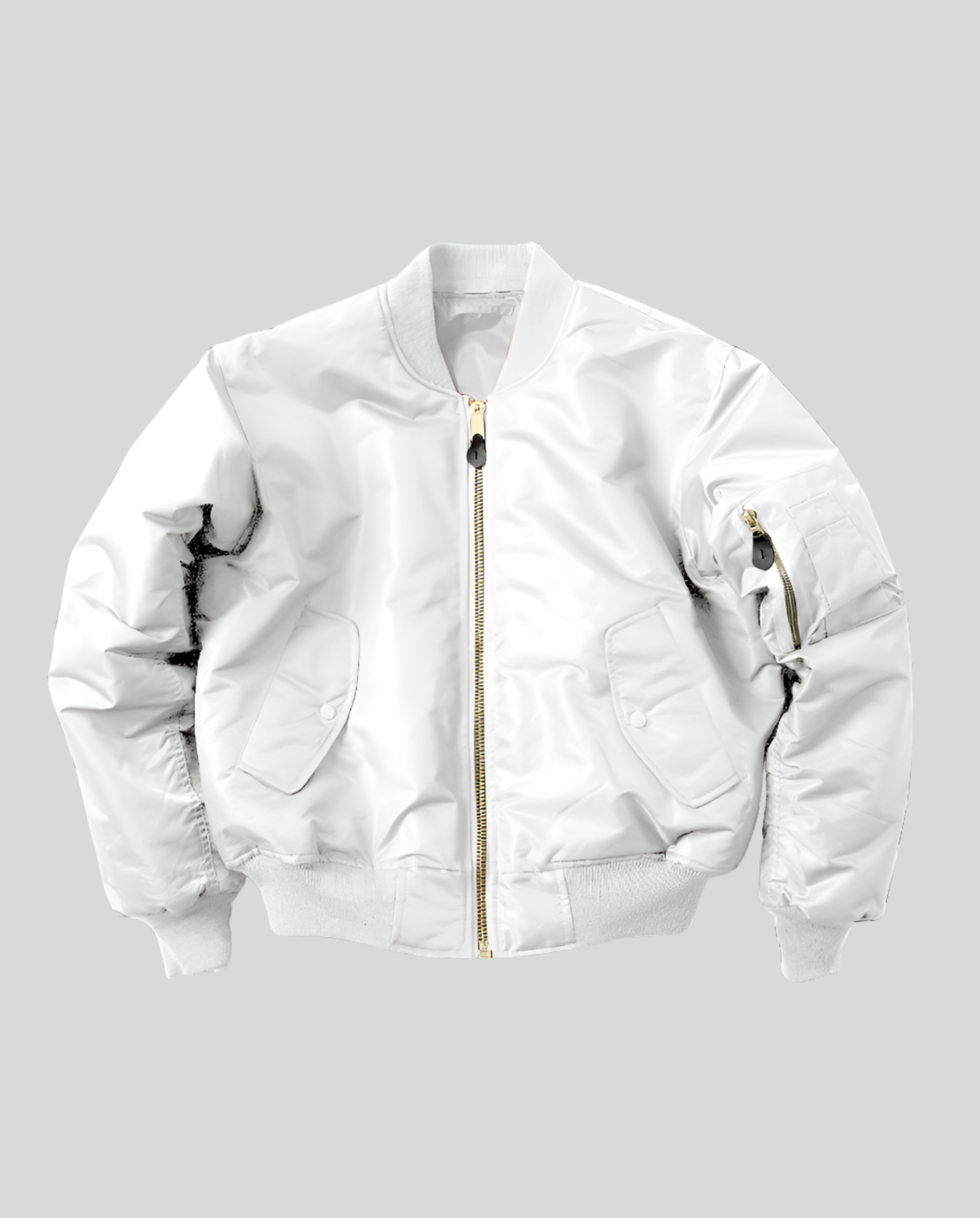 Damen Klassische Bomberjacke