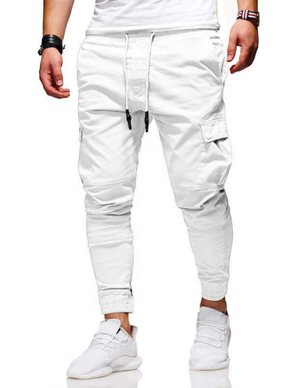 Herren Joggerhose Slim Fit Baumwolle