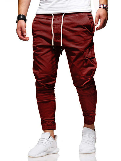 Herren Joggerhose Slim Fit Baumwolle