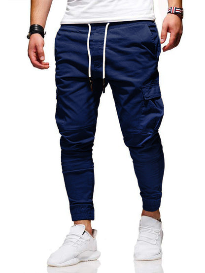 Herren Joggerhose Slim Fit Baumwolle