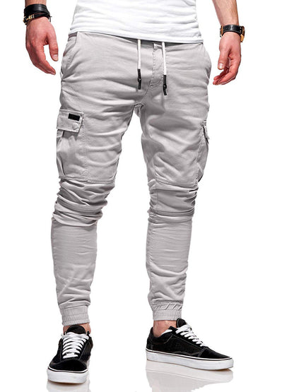 Herren Joggerhose Slim Fit Baumwolle