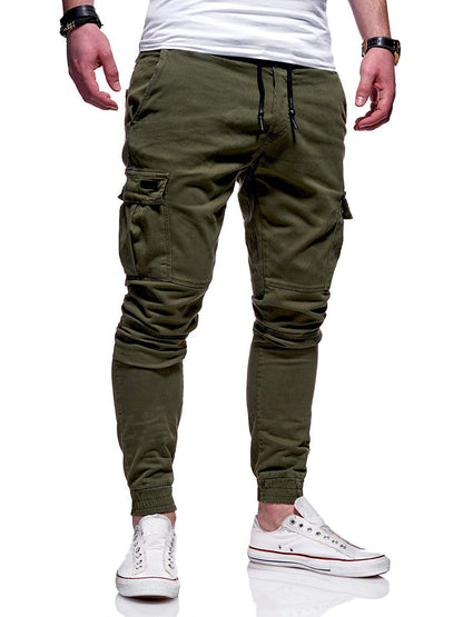 Herren Joggerhose Slim Fit Baumwolle