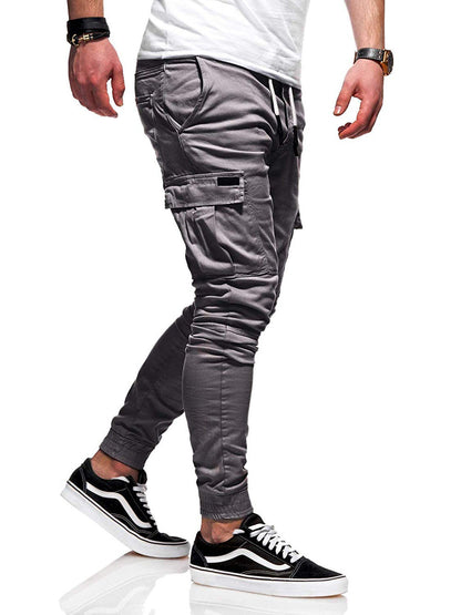 Herren Joggerhose Slim Fit Baumwolle