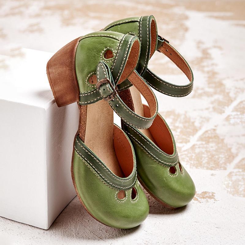 Damen Sandale Hochhackig Sommer Absatzschuhe