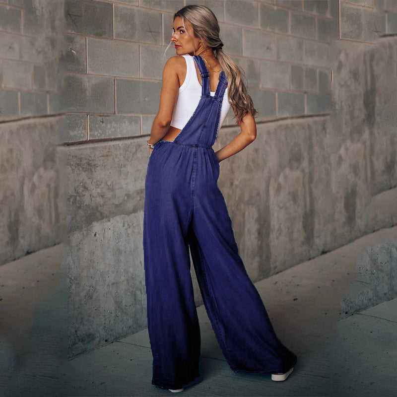 Damen Sommer Jumpsuit Leicht - Norvielle