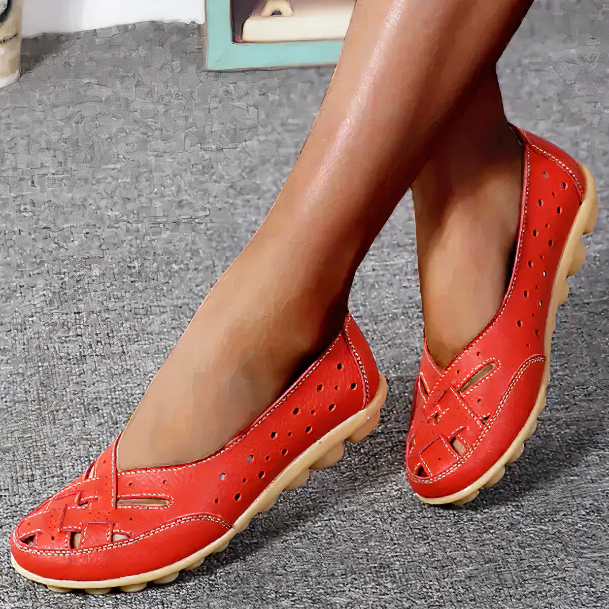 Norvielle Damen Orthopädische Schuhe Antirutsch