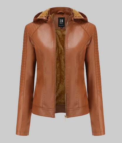 Damen Übergangsjacke mit Teddyfutter