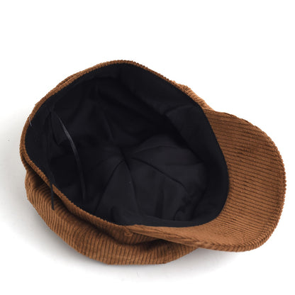 Damen Newsboy Mütze Retro Stil Cordova