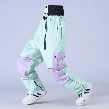 Unisex Hose Durchgehender Schnitt Frontreißverschluss Funktionshose