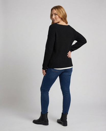 Damen Klassischer Pullover