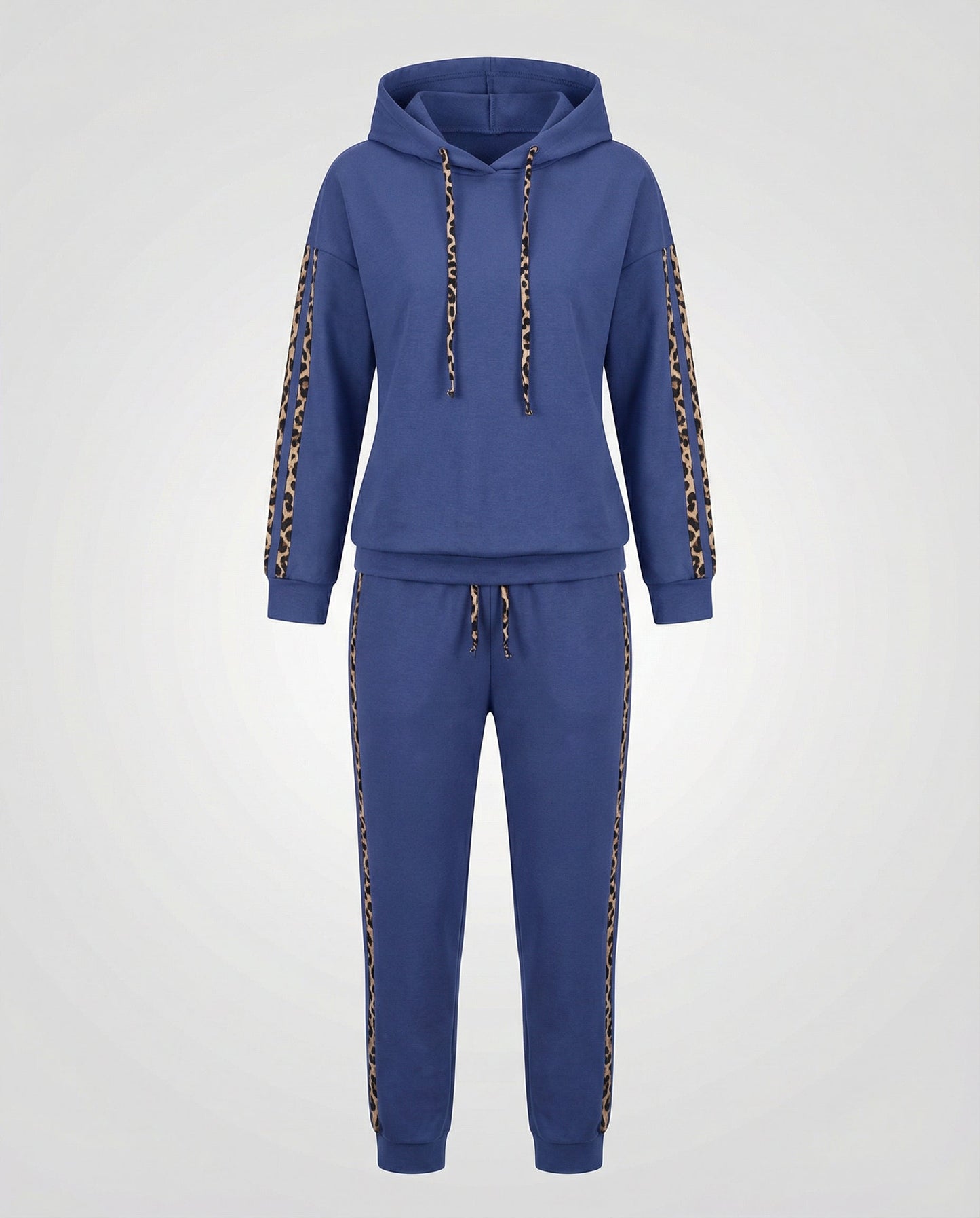 Damen Jogginganzug Zebramuster