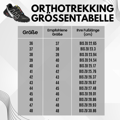 Orthopädische Damen Wanderschuhe Schmerzlindernd Atmungsaktives Mesh