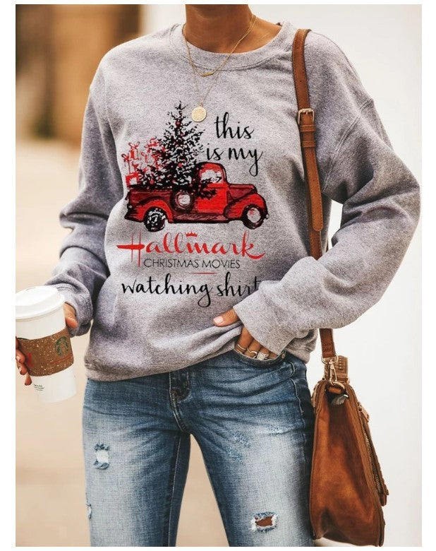 Damen Sweatshirt Festlich Lässig Norvielle