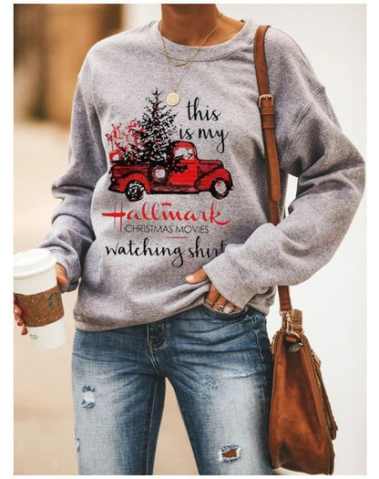 Damen Sweatshirt Festlich Lässig Norvielle