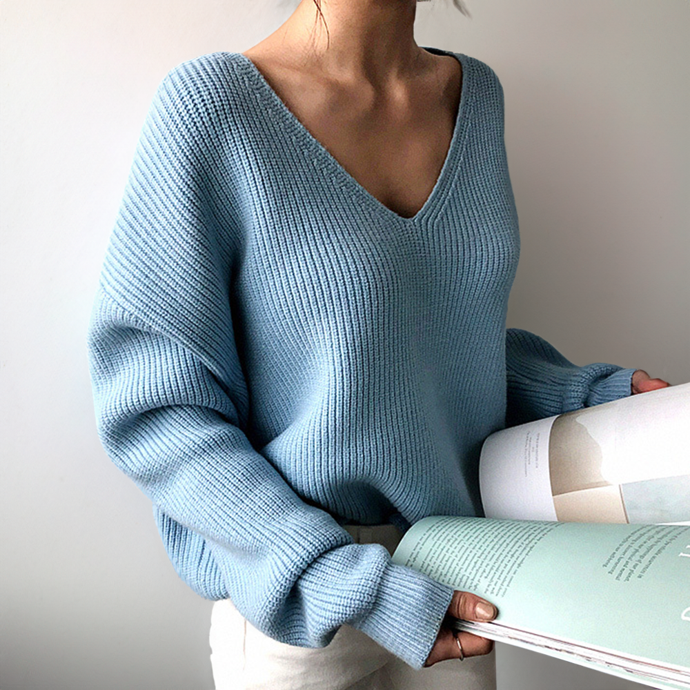 Norvielle Damen Pullover Bequem - Norvielle