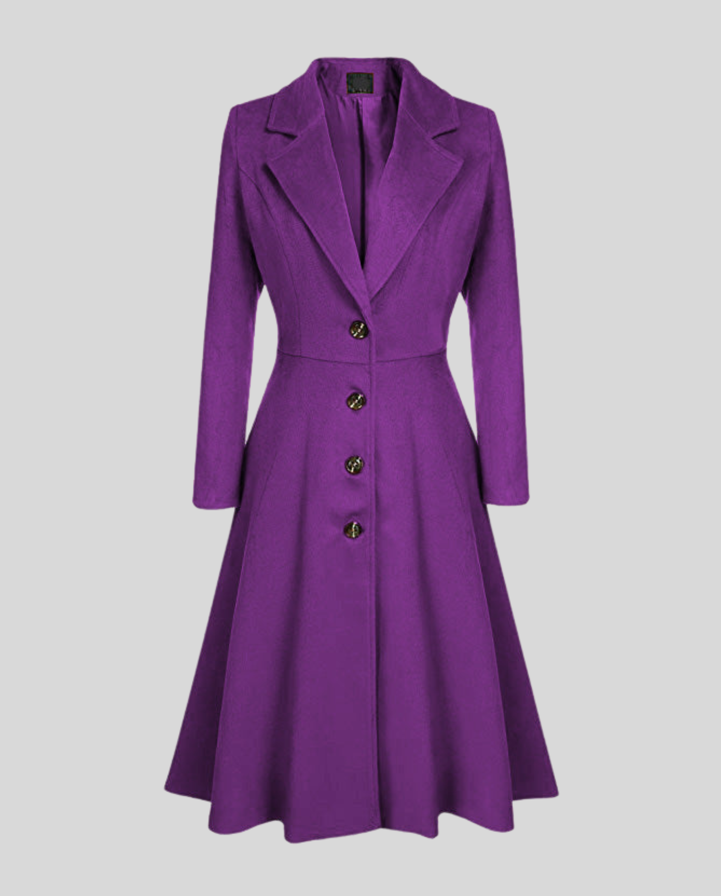 Damen Wollmantel Elegantes Wintermodell