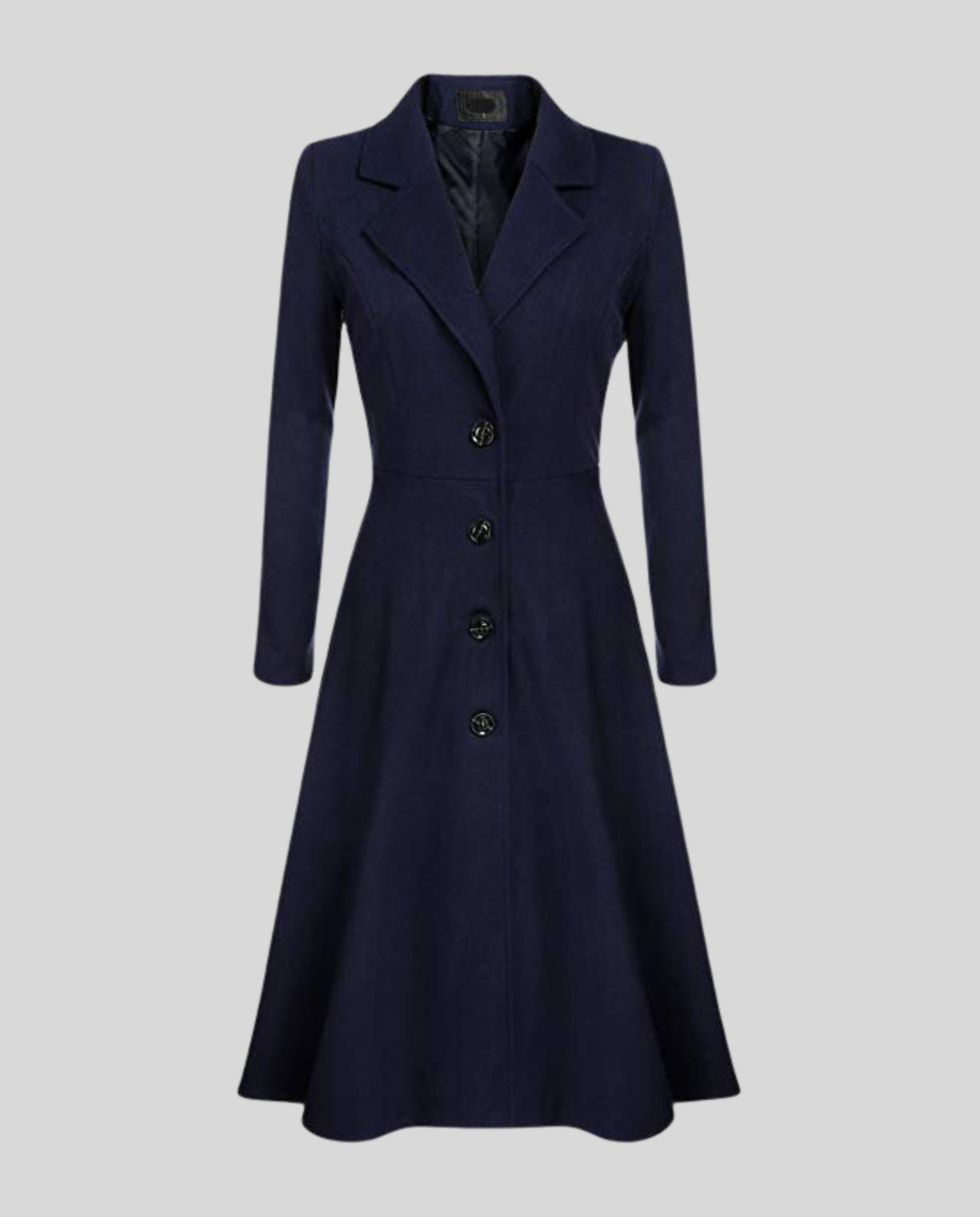Damen Wollmantel Elegantes Wintermodell