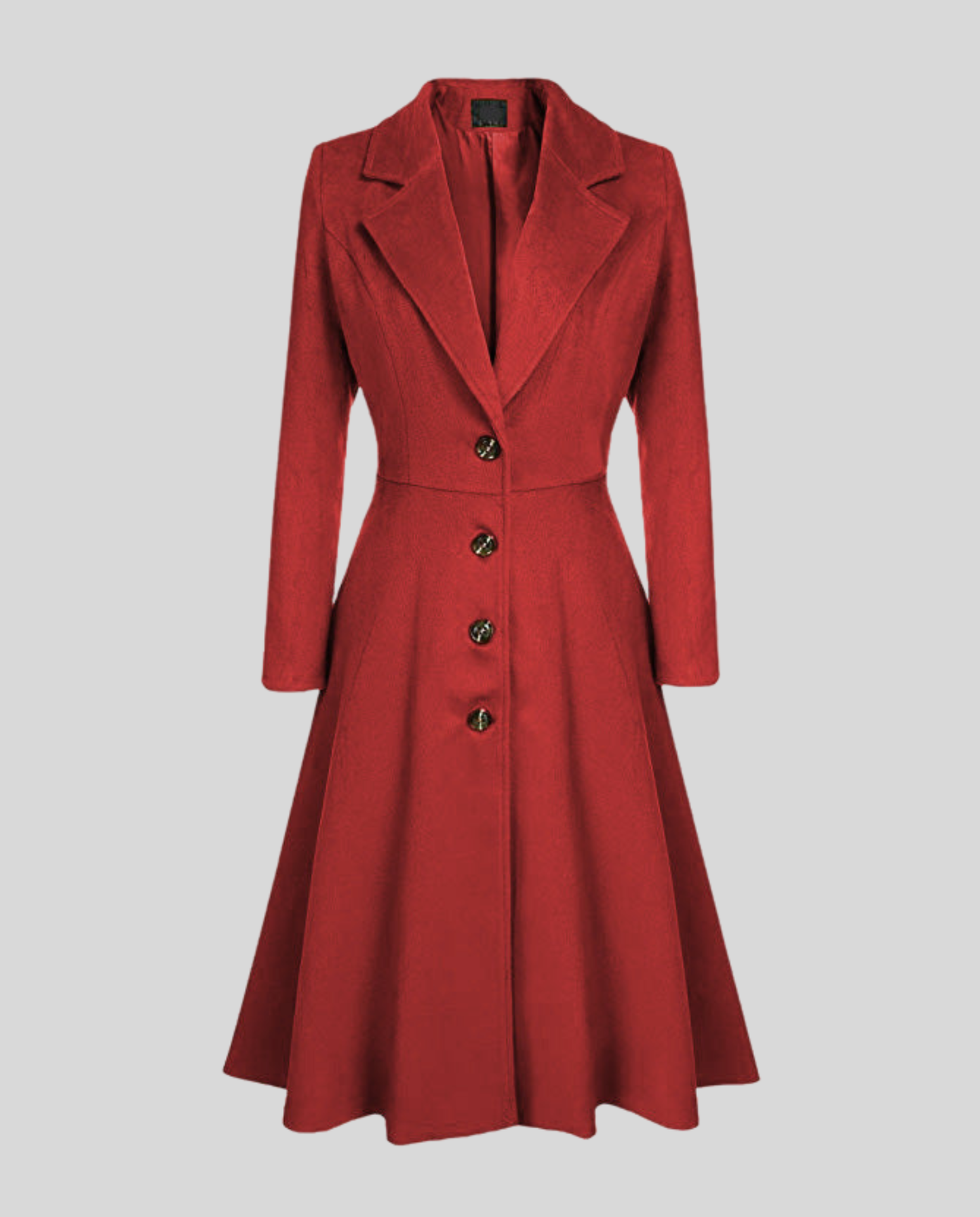 Damen Wollmantel Elegantes Wintermodell