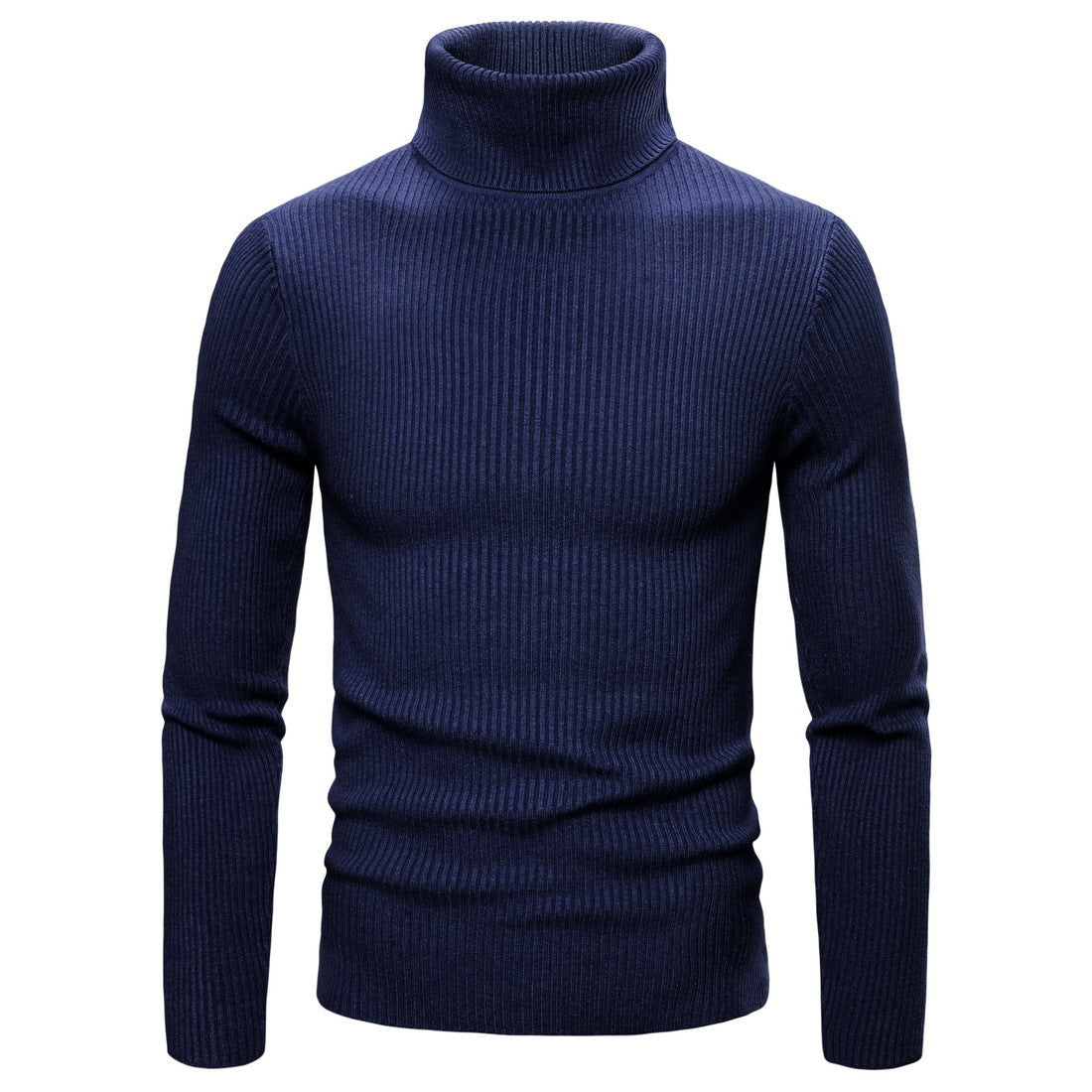 Damen Rollkragenpullover Feinstrick Rippenmuster Beige