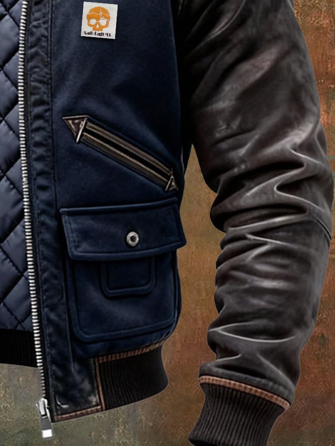 Elegante Damen Gequiltete Jacke