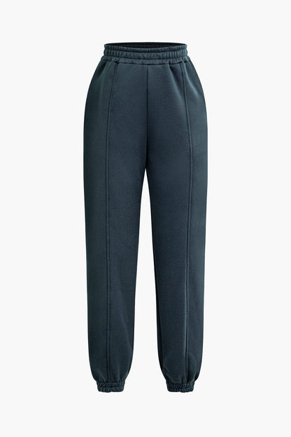 Damen Hoodie-Set Sportlich Cut-Outs
