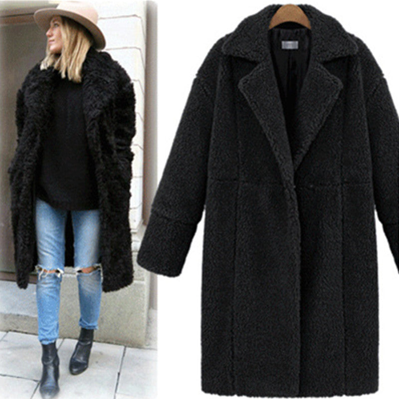 Damen Fleecejacke Reverskragen Praktische Taschen Norvielle